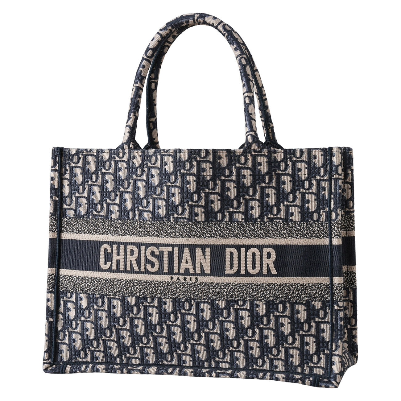 CHRISTIAN DIOR(USED)디올 오블리크 북토트 36 & 트윌리